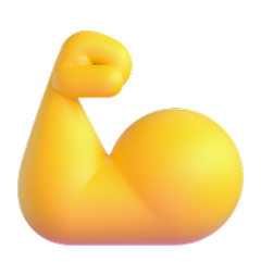 Flexed biceps icon representing focus on accountability