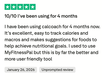 Client feedback screenshot